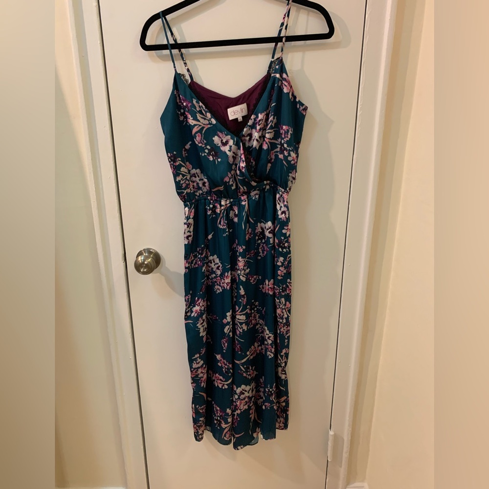 Revolve Devlin Katrina Satin Moroccan Floral Blos… - image 4